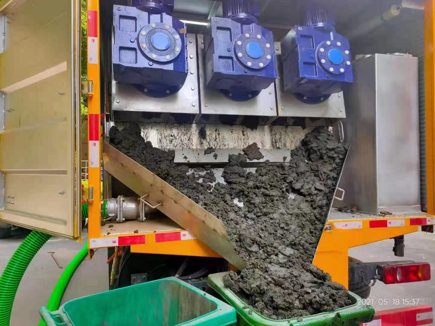 沧源化粪池清掏城市维护站-泥浆净化干湿分离处理